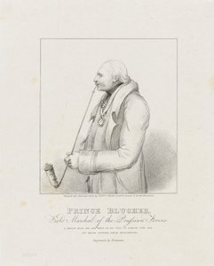 Prince Blucher, Field Marshal of the Prussian Forces, 1814